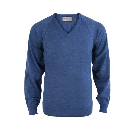 Silverdale - Classic Fit Merino V Neck Pullover sizes S - 3XL